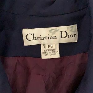 Dior Jackets & Coats - Vtg .Christian Dior double breasted purple blazer Dior Jackets & Coats - Vtg .Christian Dior double breasted purple blazer